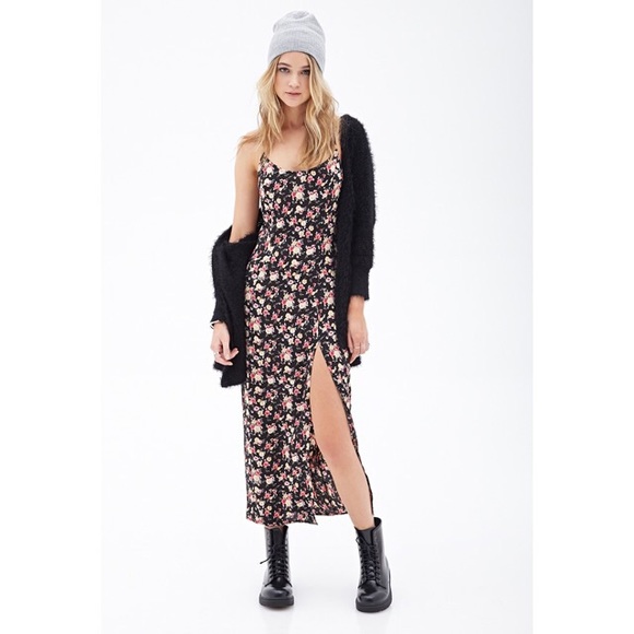 Forever 21 Floral Print Dress