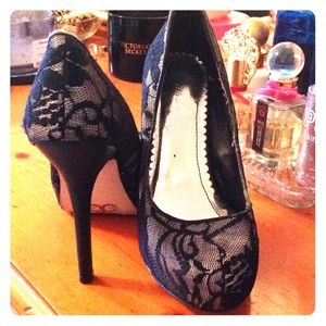 Lace heels
