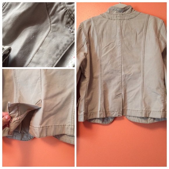 Cream colored jacket - Picture 3 of 4