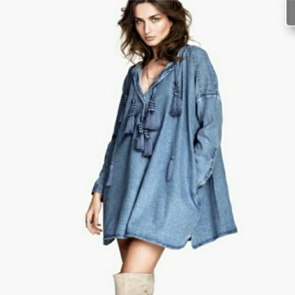 H&M denim tunic