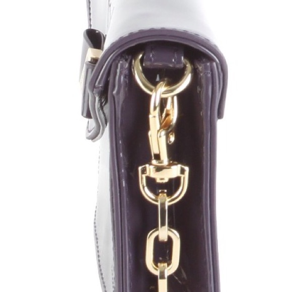 SOLD NWT Tory Burch Bow Envelope Crossbody -Violet - Picture 3 of 4