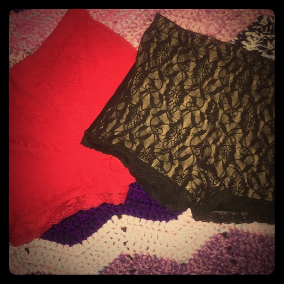 2 pair shape wear boy shorts