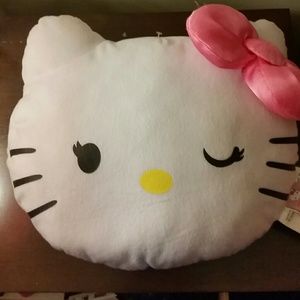 Hello kitty face big pillow