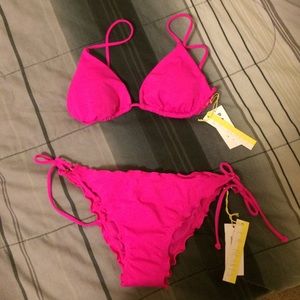 Pink La Hearts swimsuit! Brand new w/ tags