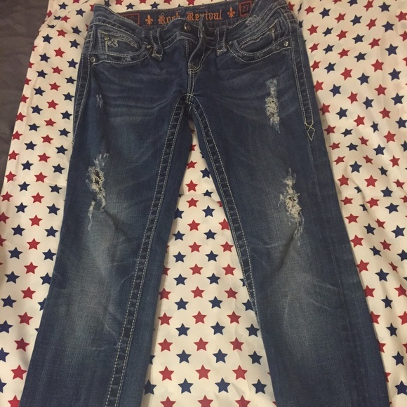 Rock Revival tight fitted capris