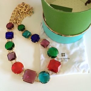 kate spade new york jeweled necklace