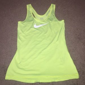 Nike pro racer back top