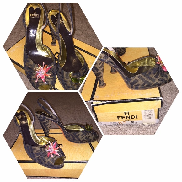 Fendi  luxury Heels