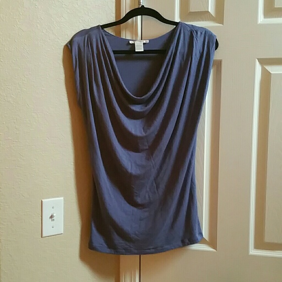 Light Purple cowl neck top