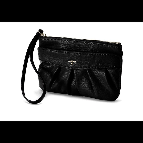 Juicy Couture Black Wristlet
