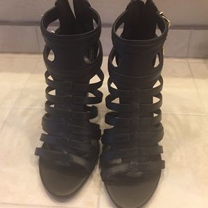 Express strappy wedge