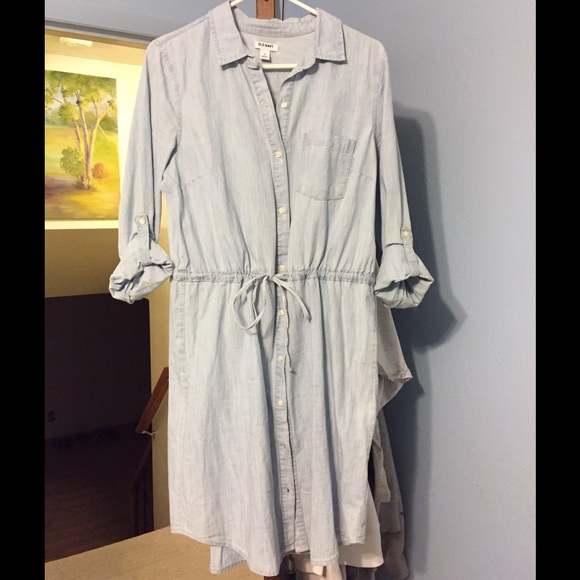 Fun Light Denim Dress 👗