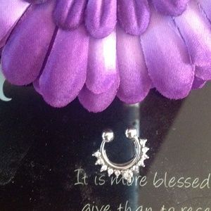 Silver Nose Jewelry