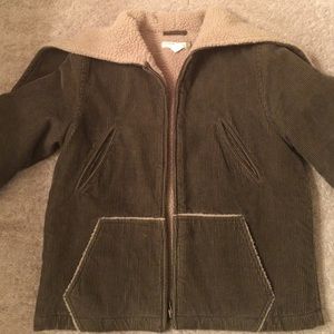 J.Crew Petite Corduroy Ladybug Coat