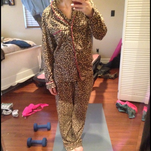 cheetah pajamas