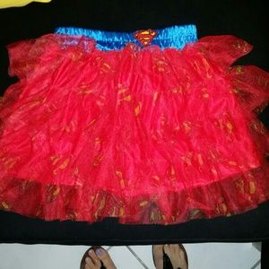 Womens superman tutu