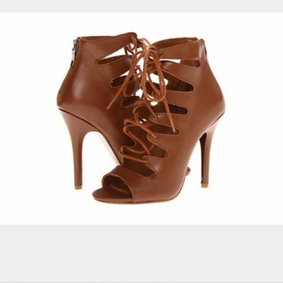 Authentic Jackpot Lace Up Leather Booties