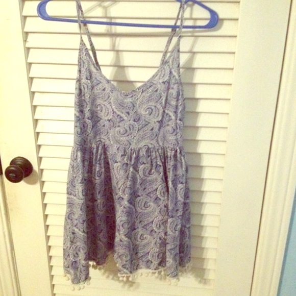 TOBI Pom Hem Dress