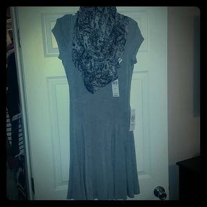 Bcbgeneration gray Trapeze dress