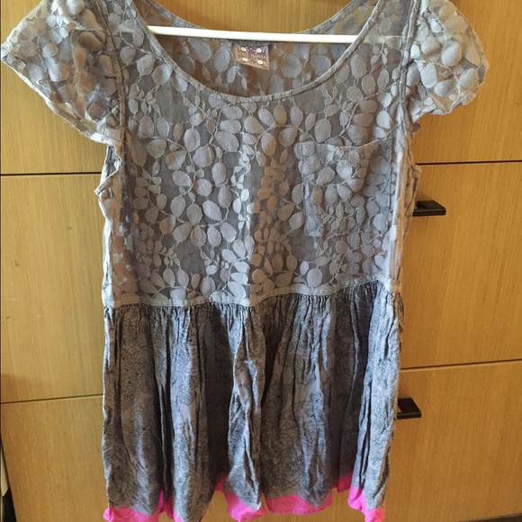 Free People lace top
