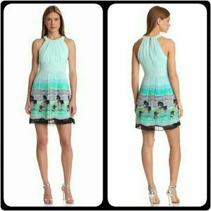 Max and Cleo Pleated Bottom Dress. Size 4