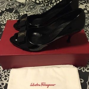 Salvatore Farragamo Classic Peeptoe