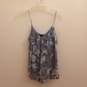 Floral tank top