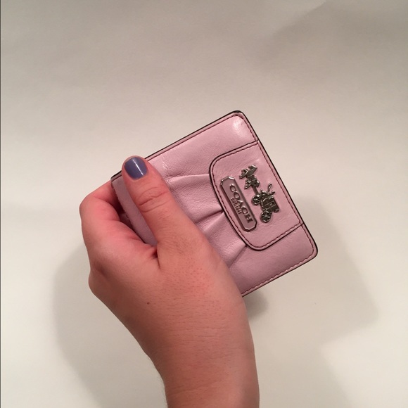 Bifold Coach leather wallet