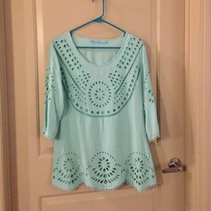 Light Teal Bikini Cover