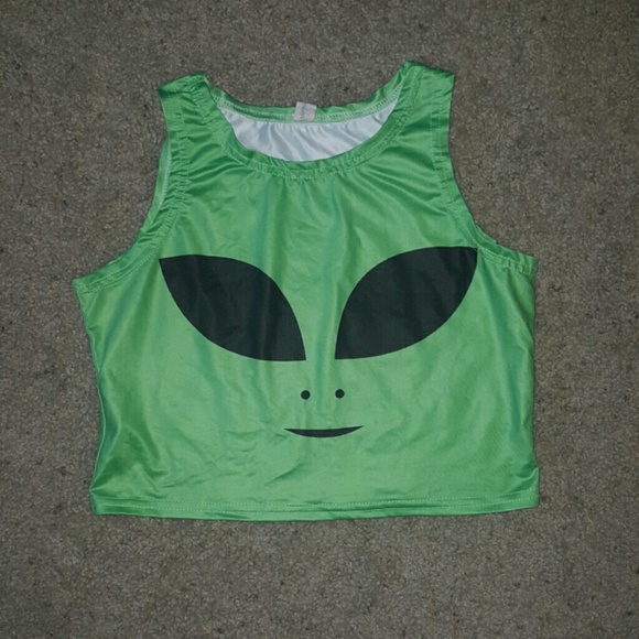Alien crop top