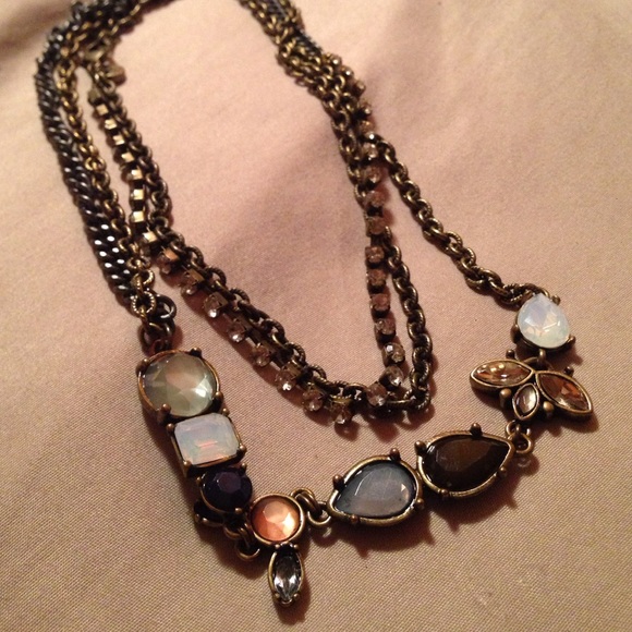 Loft earth tone necklace