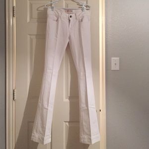 JBrand white jeans "heartbreaker"