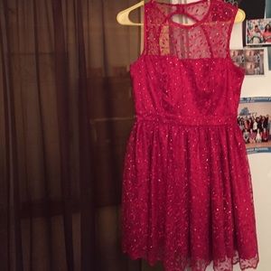 Red Homecoming dress