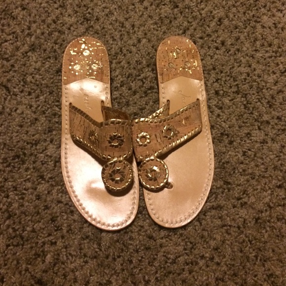 Jack Rogers Shoes - Jack Rogers Navajo cork sandals Sz 7.5