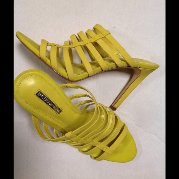 Yellow BCBG ENERATION women sandals