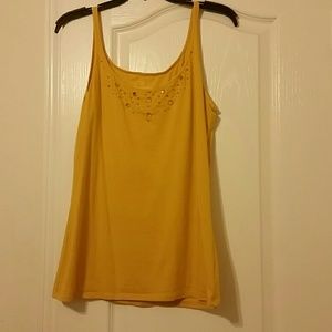 Mustard colored top