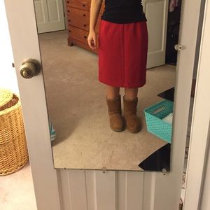 🎉Reduced🎉 Red pencil skirt