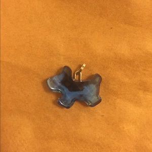 Dog crystal pendant