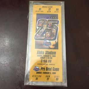 2004 Pro Bowl Hawaii ticket