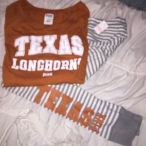 College VS set Texas Longhorns