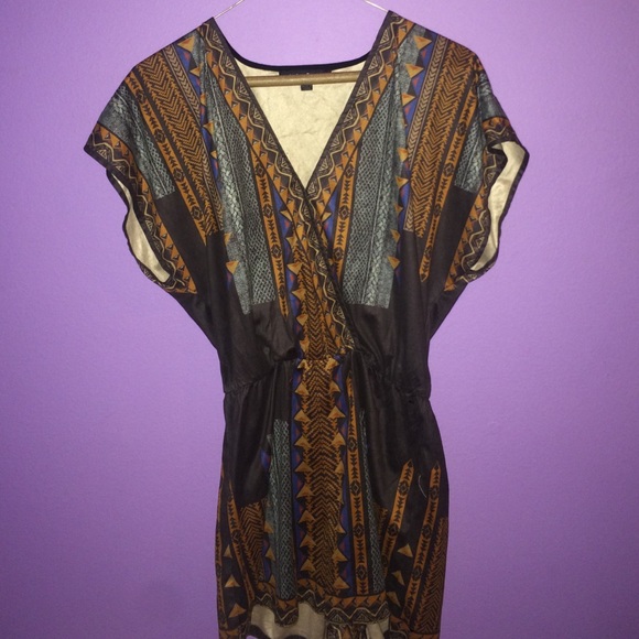 Aztec Suede romper
