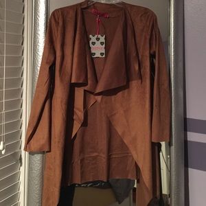 Boohoo waterfall jacket