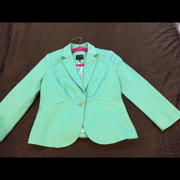 Limited mint green blazer