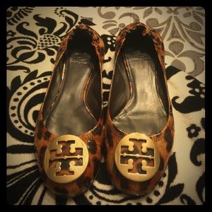 Tory Burch Leopard Print Flats