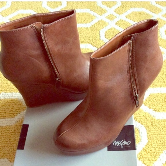 Mossimo Shoes - Mossimo Wedge Booties