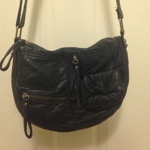 Navy blue crossbody bag