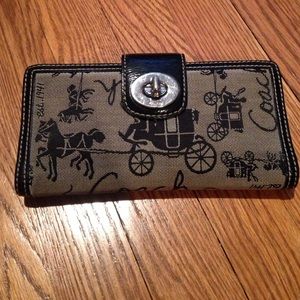Coach wallet - used