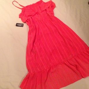 NWT Coral ruffled forever 21 dress