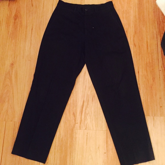 DKNY men's black trousers