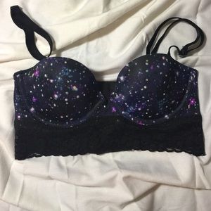 New Pink by Victoria's Secret Galaxy Bustier